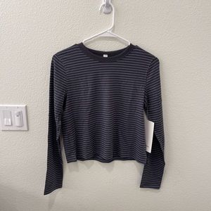 NWT Lululemon Classic Fit Cotton Blend Long Sleeve Shirt
